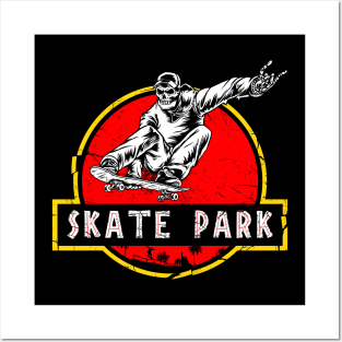 Skate park Posters and Art